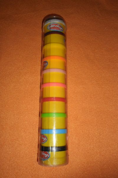 kit de massinha de modelar com 10